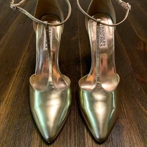Badgley Mischka high heels.
